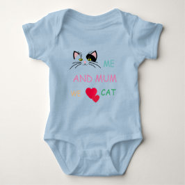CAT Baby-T - Shirt mit LIEBE