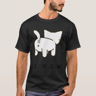 Cat Bad Laune Lazy Sprichwort Cats T-Shirt