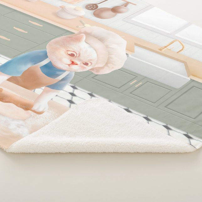Cat Baker Baby - Cosy Morning Kneading Sherpadecke (3/4)