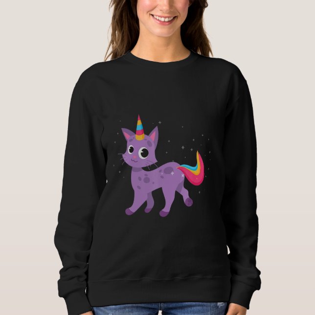 Cat Beautiful Sweatshirt (Vorderseite)