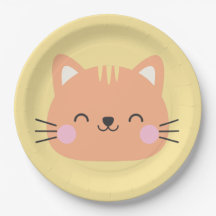 Cat Birthday Kids Room Wall Art Paper Teller