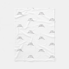 Cat Blanket, mignonne couverture de chat en polair