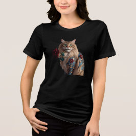 Cat-Blume Tri-Blend Shirt
