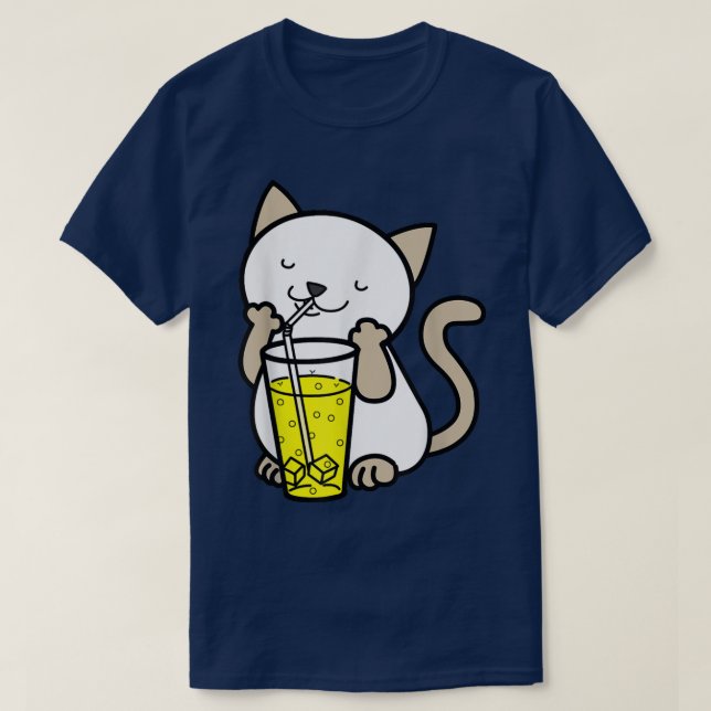 Cat Boba Tea Bubble Tee Anime Japanisch Neko Anime (Design vorne)