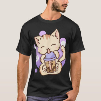 Cat Boba Tea Bubble Tee Anime Kawaii Neko