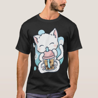 Cat Boba Tea Bubble Tee Anime Kawaii Neko_1