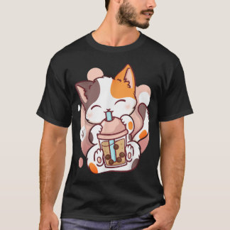 Cat Boba Tea Bubble Tee Anime Kawaii Neko_9