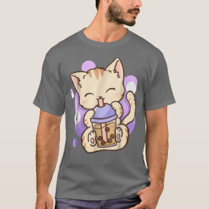Cat Boba Tea Bubble Tee Anime Kawaii Neko für Mädc