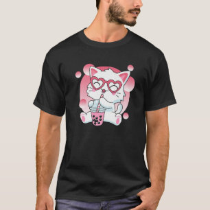 Cat Boba Tea Bubble Tee Anime Kawaii Neko für Mädc