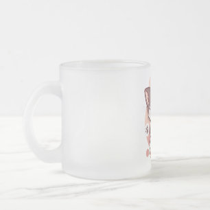 Cat Boba Tea Bubble Tee Anime Kawaii Neko für Mädc Mattglastasse