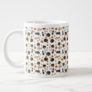 Cat Boo Halloween Jumbo-Tasse