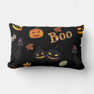 Cat Boo Halloween Lendenkissen