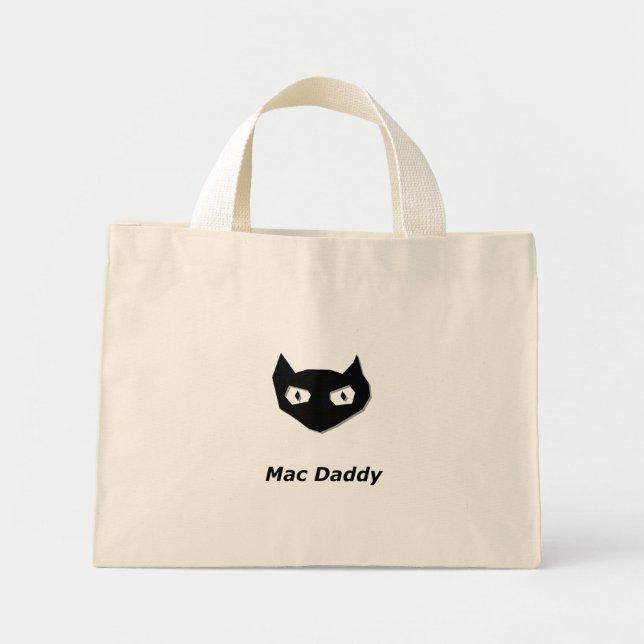 Cat Boo Mac Daddy Mini Stoffbeutel (Vorne)