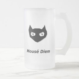 Cat Boo Mouse Diem Mattglas Bierglas