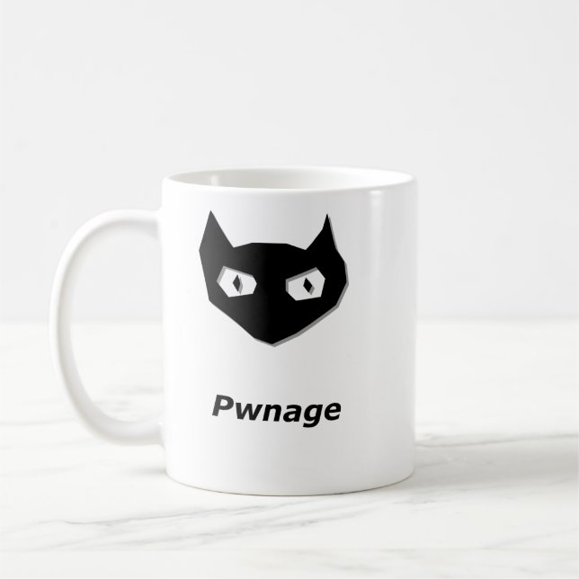 Cat Boo Pwnage Kaffeetasse (Links)