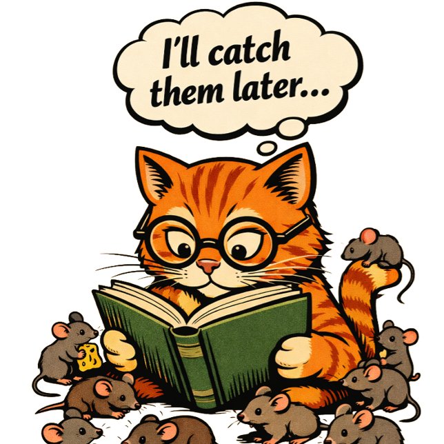 cat book zweifarbige tasse (Von Creator hochgeladen)