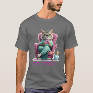 Cat Boss Girl T-Shirt