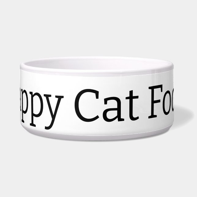 Cat Bowl Napf (Vorderseite)