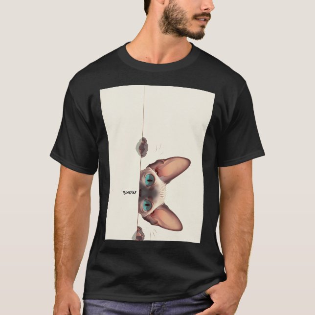 Cat Breed Sphynx T-Shirt (Vorderseite)