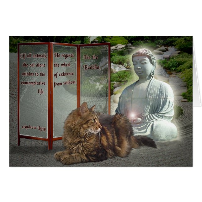 Cat-Buddha-Natur (Vorderseite (Horizontal))