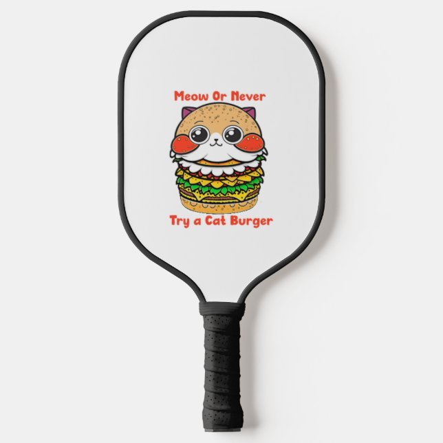 Cat Burger Pickleball Schläger (Vorderseite)