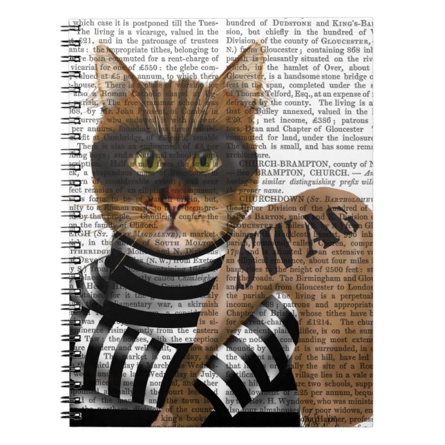 Cat Burglar Notizblock (Vorderseite)