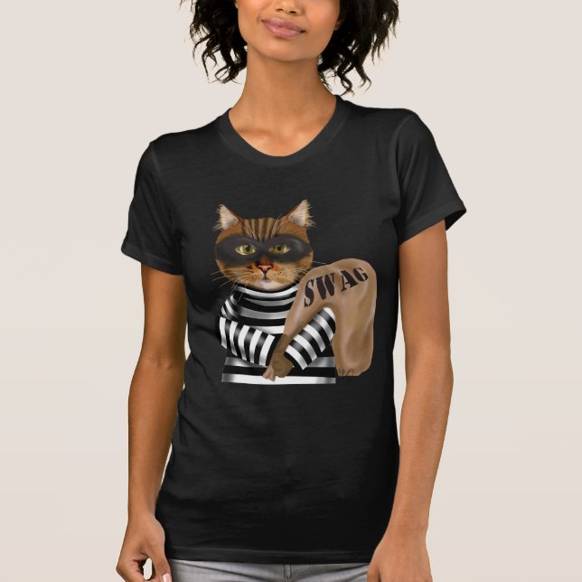 Cat Burglar T-Shirt (Vorderseite)