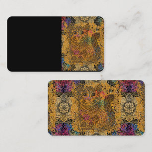 Cat Business Card Visitenkarte
