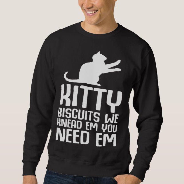 Cat Cake  Baking Cat  Cat sweets Sweatshirt (Vorderseite)