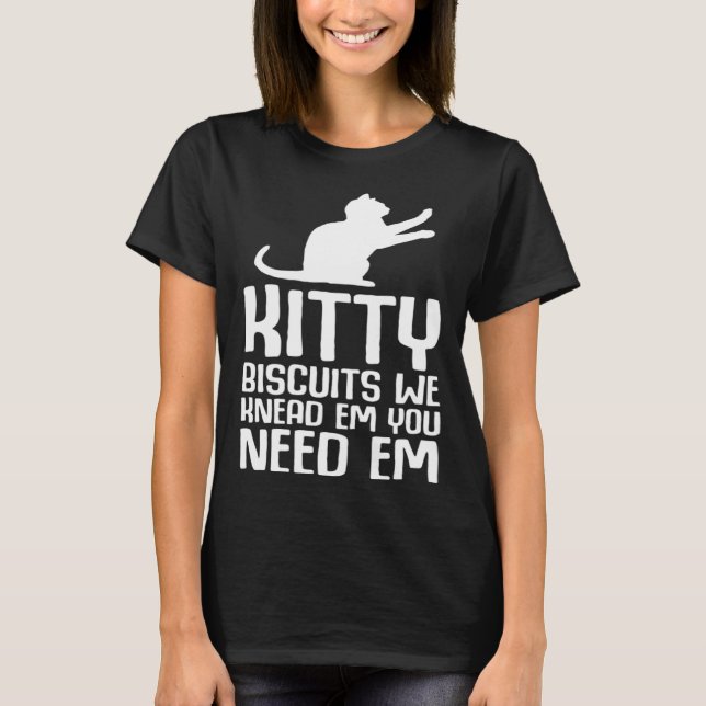 Cat Cake  Baking Cat  Cat sweets T-Shirt (Vorderseite)