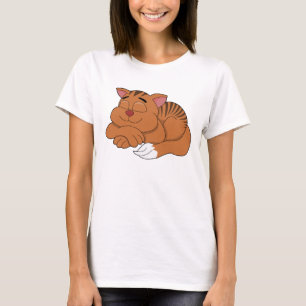 Cat Cartoon T - Shirt