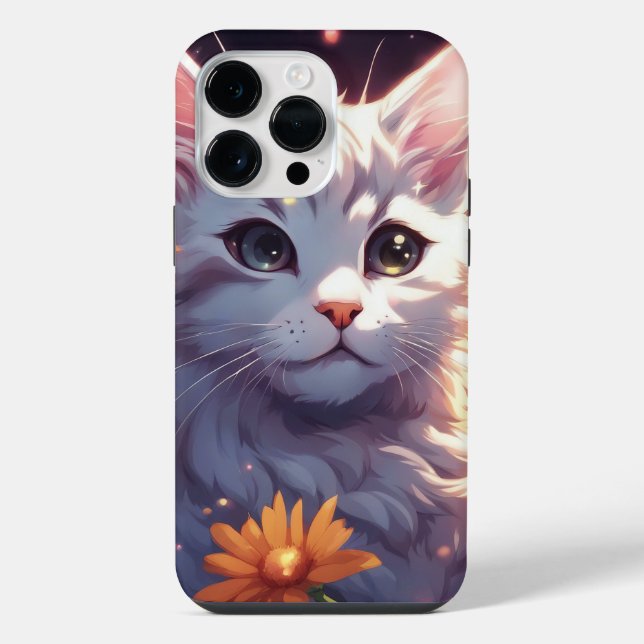 Cat Case iPhone 14 Pro Max Hülle (Rückseite)