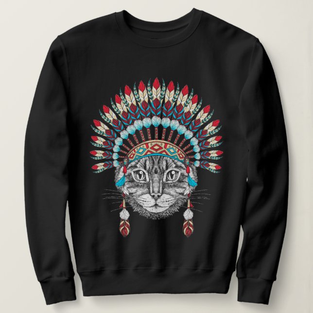 Cat Chief Sweatshirt (Design vorne)