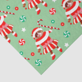 Cat Christmas Holiday Gift Seidenpapier