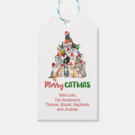Cat Christmas Tree Cat Lover Cat Eigentümer Geschenkanhänger