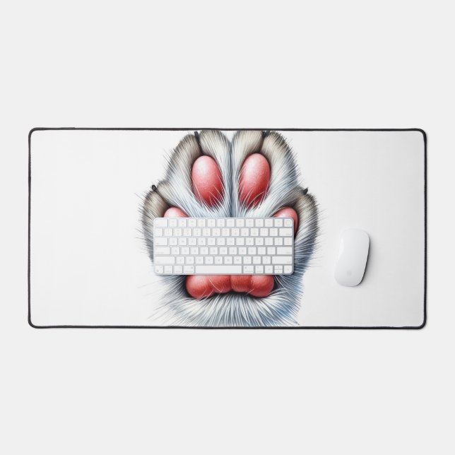 Cat Claw Desk Mat – Cute & Fun Schreibtischunterlage (Tastatur & Maus)