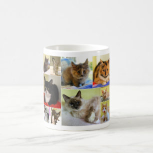 Cat Collage Tasse