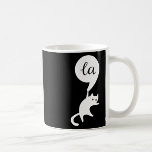 Cat Comma La Kamala Harris für Präsident 2024 Elec Kaffeetasse