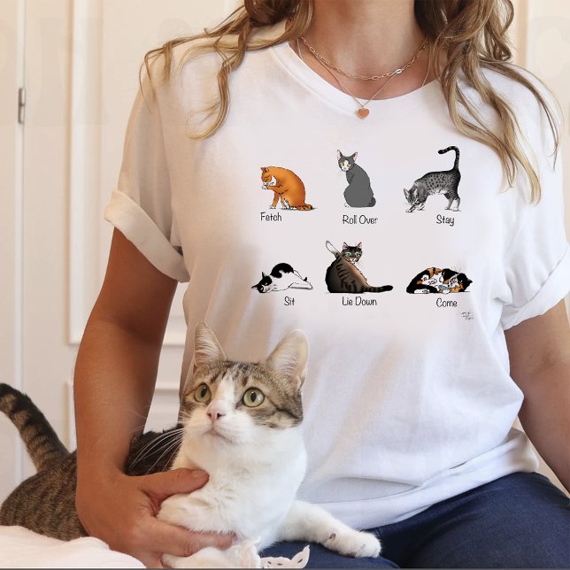 Cat Commands T-Shirt (Von Creator hochgeladen)