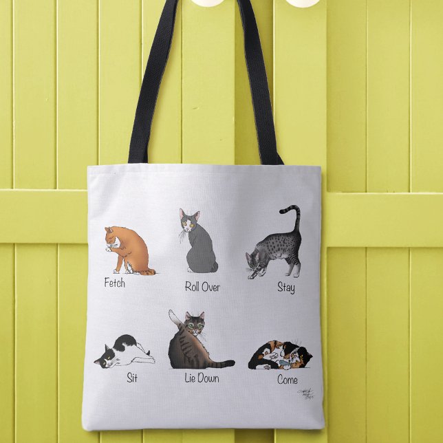 Cat Commands Tasche (Von Creator hochgeladen)