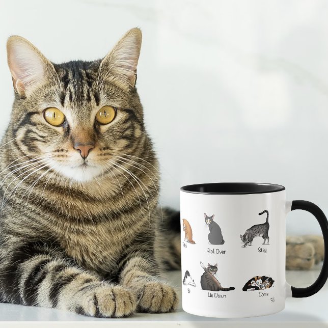 Cat Commands Tasse (Von Creator hochgeladen)