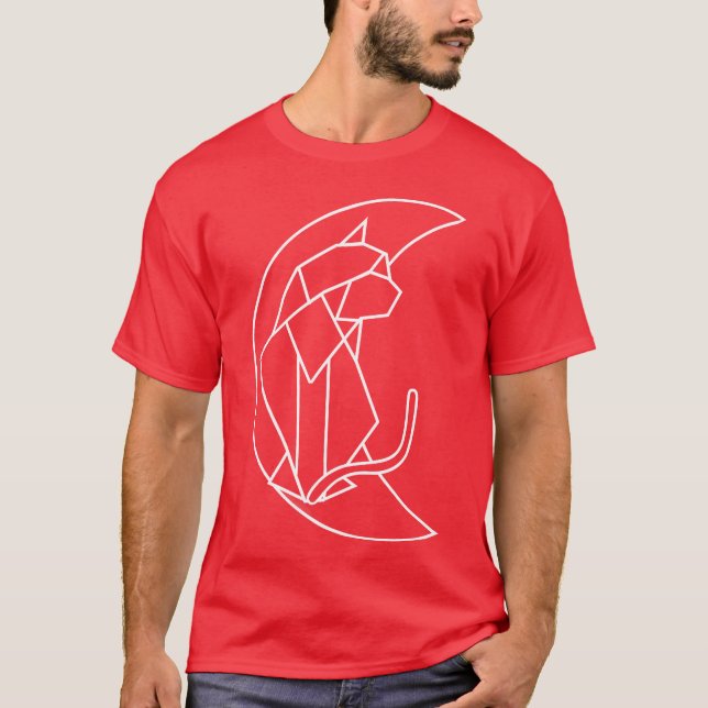 Cat Contellation Junge T-Shirt (Vorderseite)