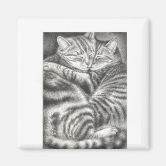Cat Couple Magnet