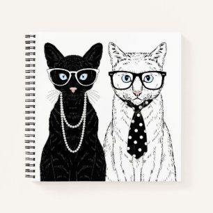 Cat Couple Notizbuch