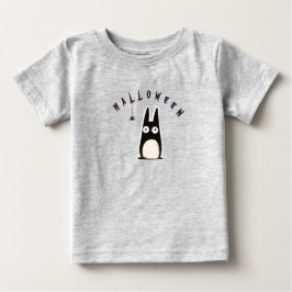 Cat d’Halloween + spider, Personalized Baby T-shirt