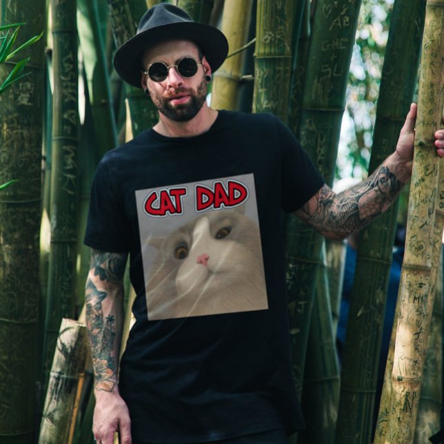 CAT DAD MENS AMOUREUX DES CHATS T-SHIRTS (Créateur téléchargé)
