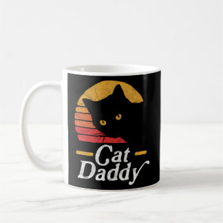 Cat Daddy Achtzigers Style Cat gestört Kaffeetasse