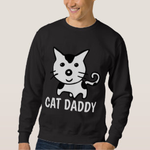 CAT DADDY, (DAD) T-shirts masculins en noir