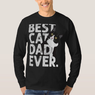 Cat Daddy Father Best Cat Vater Ever T-Shirt
