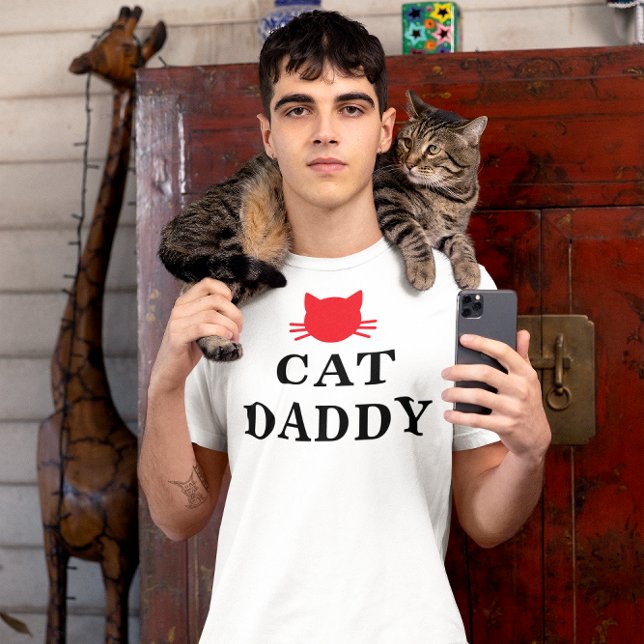 Cat Daddy Funny T - Shirt (Von Creator hochgeladen)